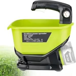 료비 18V 배터리용 YEX-BUR 휴대용 파워 스프레더 씨앗 소금 비료 사료용 전기 연중 사용 가능 최대 8