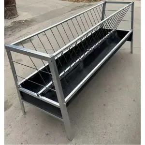 염소 먹이통 철제 여물통 목장 축사 가축 흑염소 곡물 돼지