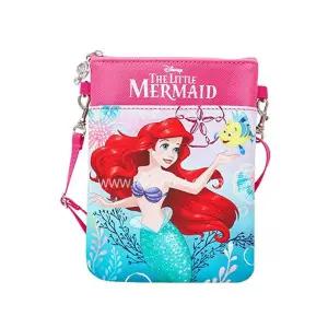 인어공주 에리얼 핸드폰 크로스 캐릭터 아동 보조가방