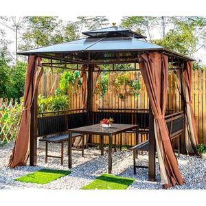 야외 파빌리온 정자 바베큐장 방갈로 원두막 펜션 테라스 전기