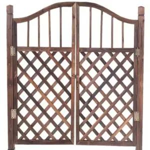 방부목울타리문 나무 주택 게이트 출입문 가림막