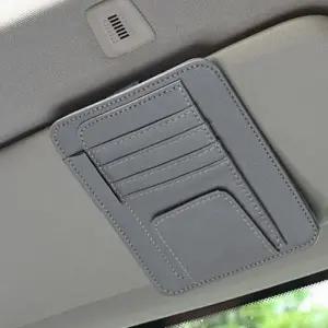 [하프클럽/]선바이저 수납 포켓 카드 보관함 그레이