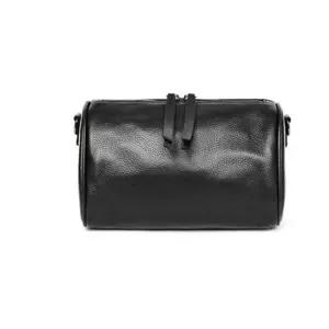 여성 핸드백 소가죽 가죽 여성백 심플 가방 블랙