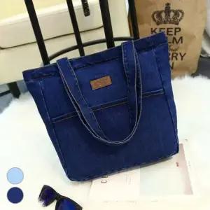 심플 데님 ELG157 반달 패션잡화 여행 뽀글이 메신저백 여성 스트 토트 가 백 핸드폰 슬링백