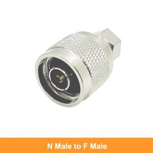 F-N 어댑터 키트 N 타입 - F 수-암 황동 RF 동축 TV 안테나 연장 커넥터