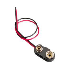 2/5/10개 9V 배터리 커넥터하드 플라스틱 쉘 포함 호환한 I/T 타입 스냅 커넥터 클립 리드 와이어 홀더