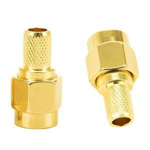 SMA 남성 여성 커넥터 동축 케이블 압착 도구 WIFI 안테나 연장 용 호환 RG58 어댑터
