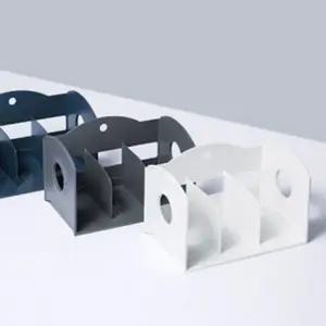 심플한 사무 용품 멀티 책꽂이3단 42116 데스크 정리 파일 서류꽂이 정리함