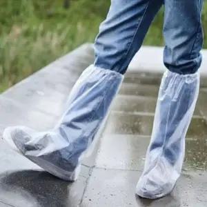 ( )신발방수커버 방수 비닐장화 신발커버 레인부츠 10p