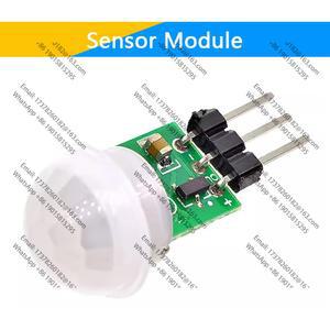 PIR 센서 HC-SR501 HC-SR602 HC-SR505 조정 가능한 IR 피로전기 적외선 모션 감지 모듈 라즈베리 파이용 인체