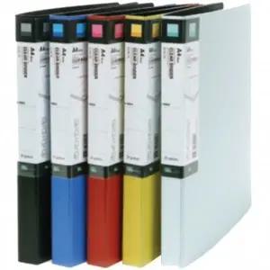 알에스씨 사무 파일 정리 투톤 클리어 화일 바인더 40매 LCB-40