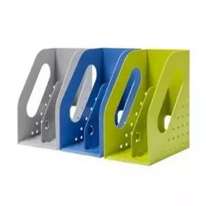 심플한 사무 용품 데스크 멀티 박스 33104 책꽂이 정리 파일 서류꽂이 정리함