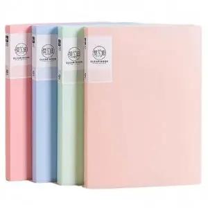 A4 투명 클리어파일 30매 서류보관 화일 2개 문서정리