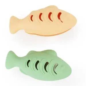 고양이 먹이장난감 급체방지 물고기장난감 놀이기구 고양이 간식통