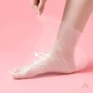 [에스에스_62]비닐양말 일회용 비닐양말 보습 관리 100pcs