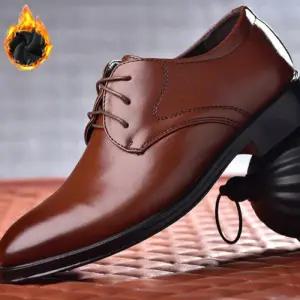 [옷자락]남자 FW 셋업 보온안감 보온 단화 발열 구두