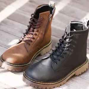 [옷자락]남자 빈티지 하이탑 신발 트랜드 패션 스티치 워커