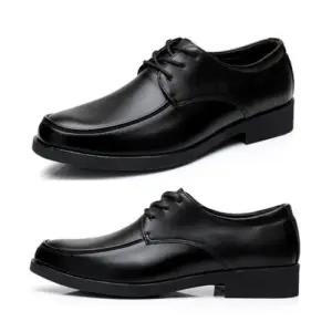 [옷자락]남자 셋업 신사화 검정 출장 단화 구두