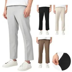 [핫코드]2단 기장 남자 링클프리 스판 슬랙스 4컬러 667