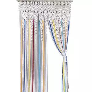 수제 마크라메 가림막 스타일 레이스 화장실 주방 거실 커튼 침실