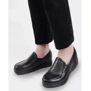 [골드스마일]남자 블랙 캐주얼 레인슈즈 방수 로퍼 장마철 구두