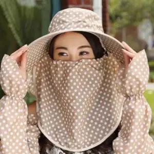 여자용 농사 썬캡 자외선차단 얼굴 햇빛차단 선바이저 작업모자