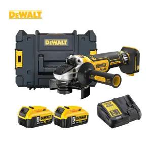 디월트 충전그라인더 DCG4051P2 20V 5.0Ah 배터리 2개 세트 125mm