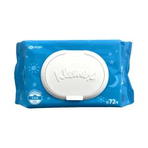 크리넥스 코튼클린 소프트 물티슈 캡형 72매 x 24팩