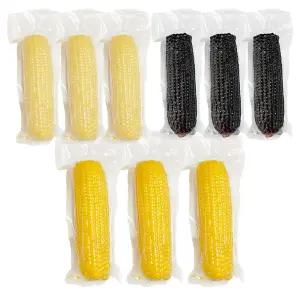 엉클디어 삶은 찰옥수수 실온보관 3종 흑/노랑/백찰옥수수 3종 250g 9개