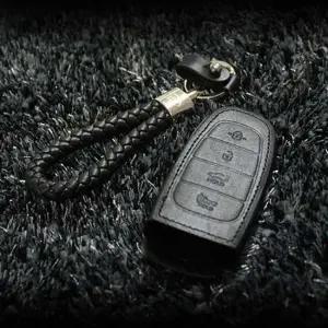 소나타DN8 맞춤 고급가죽 차량 키링 키케이스 자동차키링