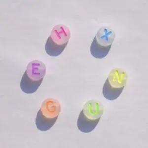 동대문 이니셜 알파벳 비즈 목걸이 팔찌 공예 재료 알파벳비즈 아크릴이니셜