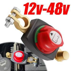 방수 자동차 차량용 호환 보트 해양 RV 비상 전원 차단 마스터 스위치 배터리 12V-48V