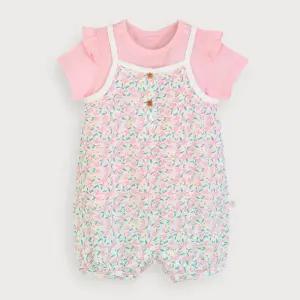 비올라인견메쉬반팔우주복세트 [여름]