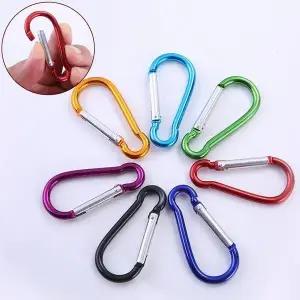 카라비너 다용도고리1p 4.5cm 앵무새 고슴도치 토끼 친칠라 소동물 케이지용 고리