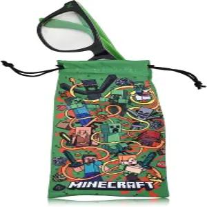 파우치 컴퓨터 안경과 비디오 게이밍 보호 기능이 있는 마인크래프트 블루 라이트 차단