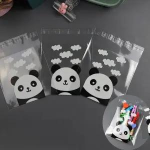 [하프클럽/]팬더 초콜렛 사탕 선물 답례 OPP 비닐 소 100P