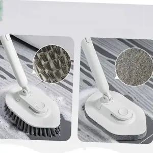 화장실 청소 솔 다용도 손잡이 브러쉬 욕실 청소 솔 틈새 솔리 변기