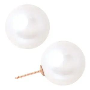 [미니아트] 14K 골드필드 핀 16mm 진주 빅 스터드 귀걸이