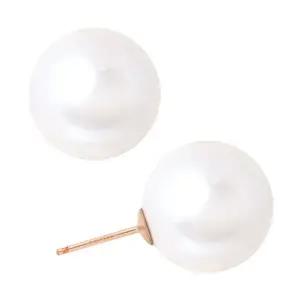 [미니아트] 14K 골드필드 핀 14mm 진주 빅 스터드 귀걸이