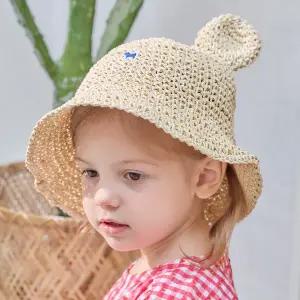 [블루독베이비] 캐릭터 밀짚 버킷햇 (46314-801-04)