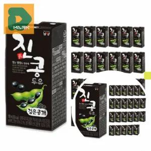 아침대용 검은콩두유 24팩 식사대용 학생 파우치 선물 직장인 팩 고소한 영양간식 단백질 맛 부모님 보충