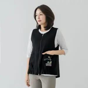 [마담4060]엄마옷 마담4060 선인장밴딩 중년여성 데일리 조끼 -RVE2604003-