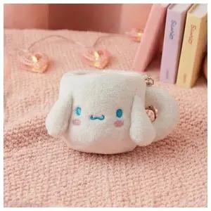 산리오 미니 머그 봉제 키링 시나모롤