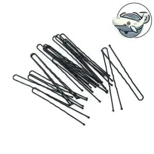 흑색 헤어핀 6cm 스타일링 헤어 제품 머리장식 U자형실핀 머리고정 실핀 헤어고정핀