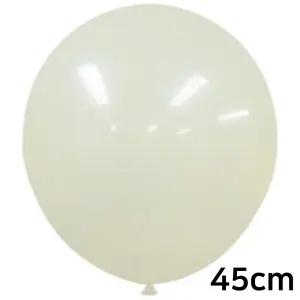 해피파티 라운드풍선 레트로 45cm (아이보리) (25개입)소품 장식 예쁜 꾸미기 용풍선 용품 촬영용