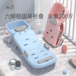 성인샴푸의자 접이식 침상 머리감기 목욕 샴푸대 베드 간이 샤워