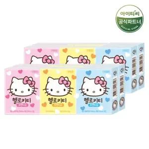 헬로키티 휴대용 포켓티슈 3겹 10매 6개 x 2팩 총12개