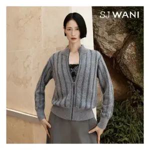 SJ와니 25FW 꾸뛰르 크로셰 풀집업 니트 점퍼 1종 런칭 가격 199,900원 708763
