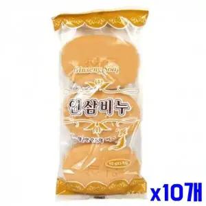 [셀러에이드]WL 인삼향 가득 인삼세안비누 3P세트 x10개