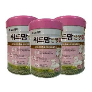 파스퇴르 위드맘 산양 제왕 1단계 750g, 3개